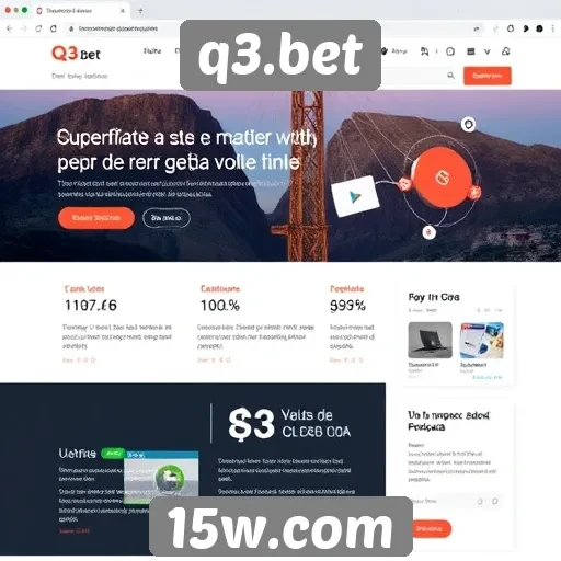 Análise da interface e usabilidade do site q3.bet