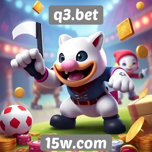 Variedade de jogos disponíveis no q3.bet